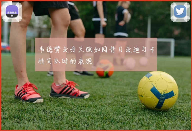 韦德赞麦丹天赋如同昔日麦迪与卡特同队时的表现